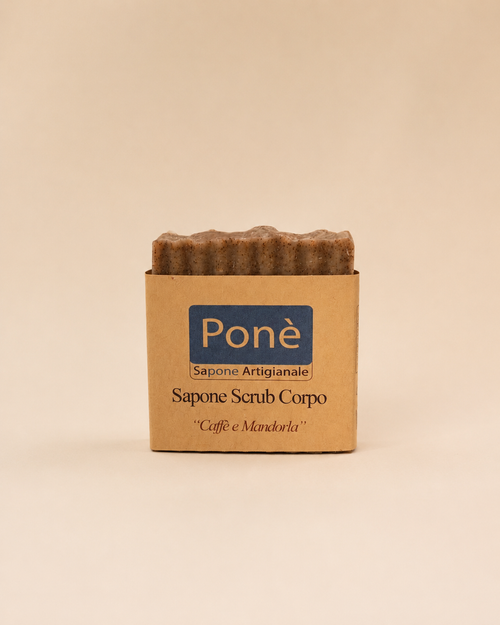 Sapone artigianale Ponè - Caffè e Mandorla