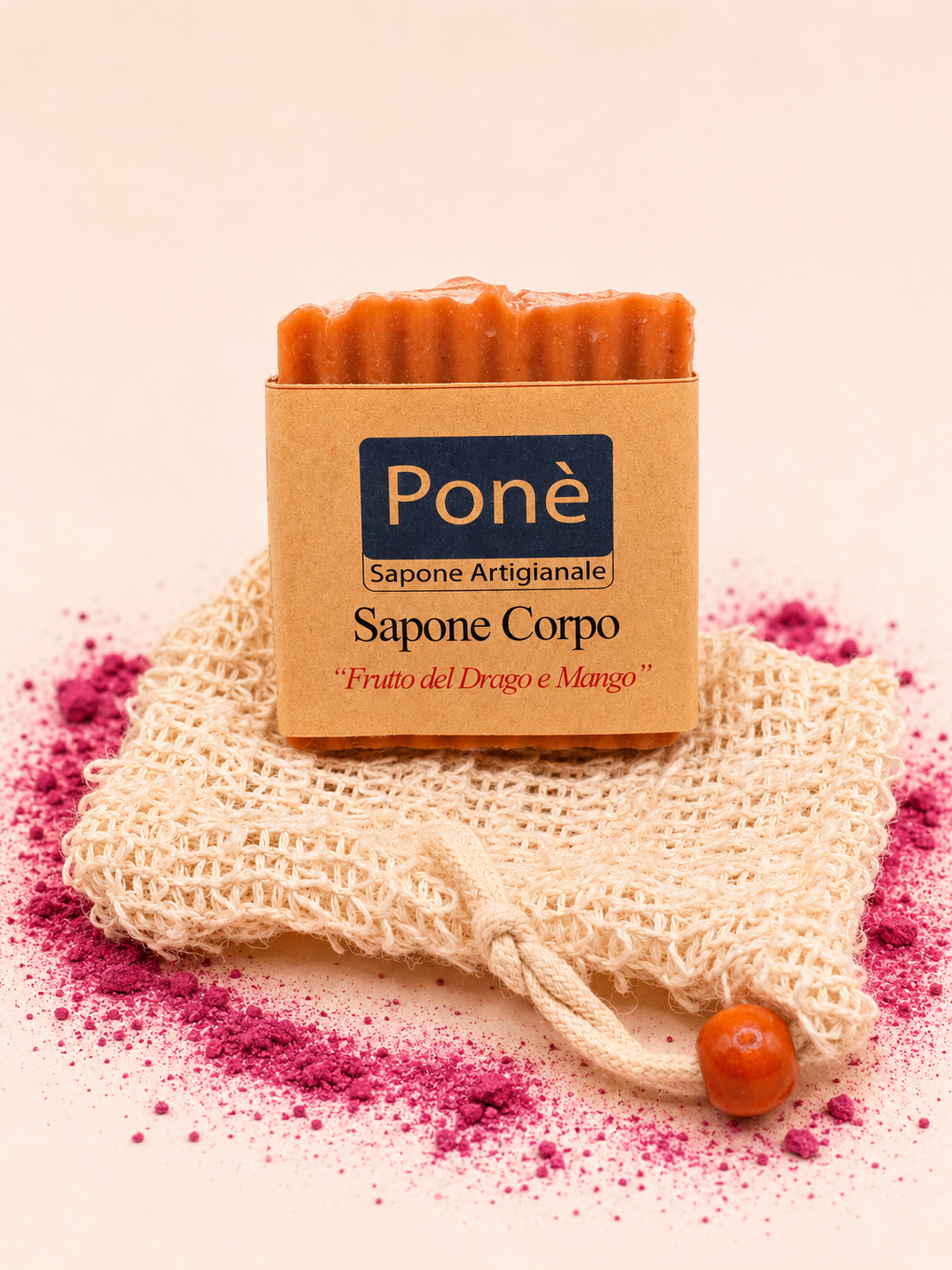 Sapone artigianale Ponè - Frutto del Drago e Mango